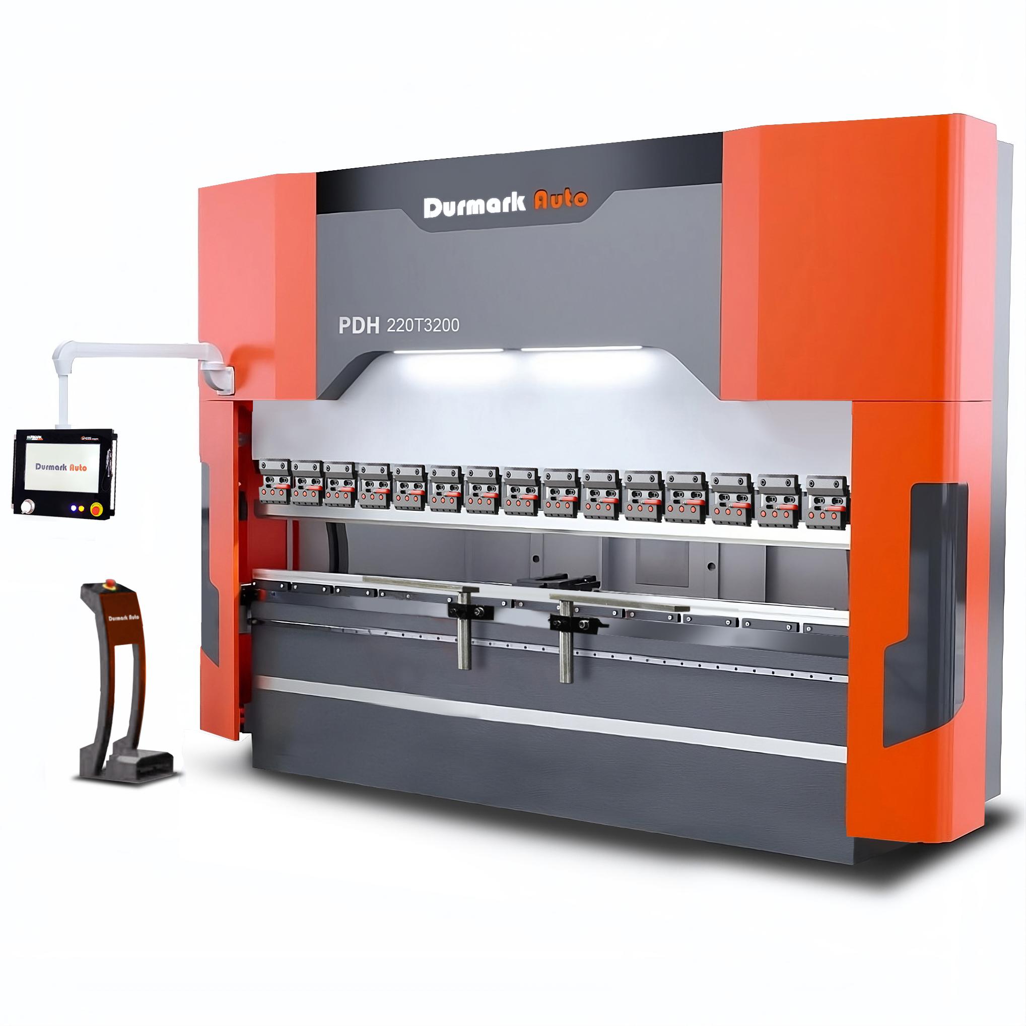 The faster running press is manufactured by Durmark PDH- 170T4000 bending machine