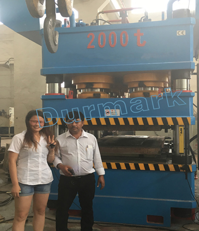 DHP-2500Tons Hydraulic Forming Press Machine for Door